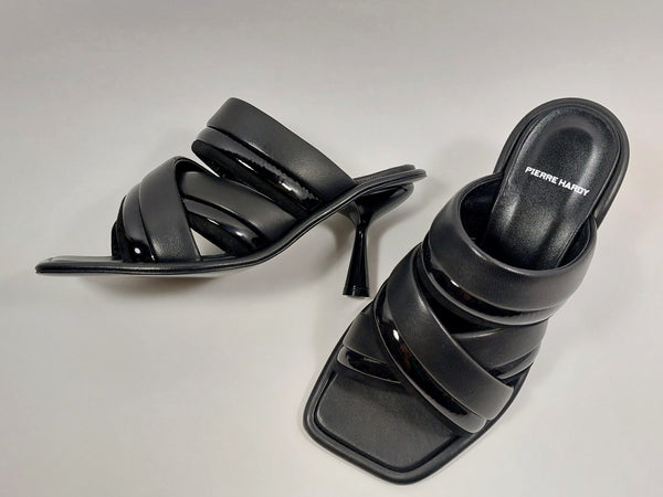 Mule Sandals in black