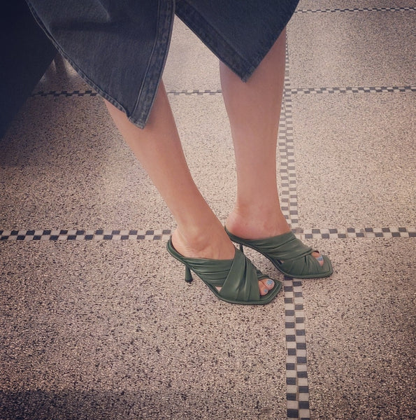 Sandal in green