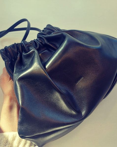 Clutch handbag in black